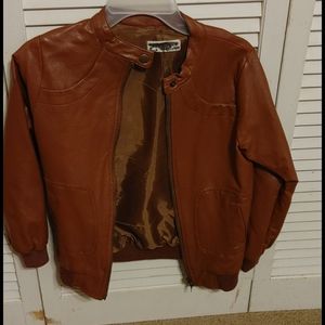 Boys leather jacket